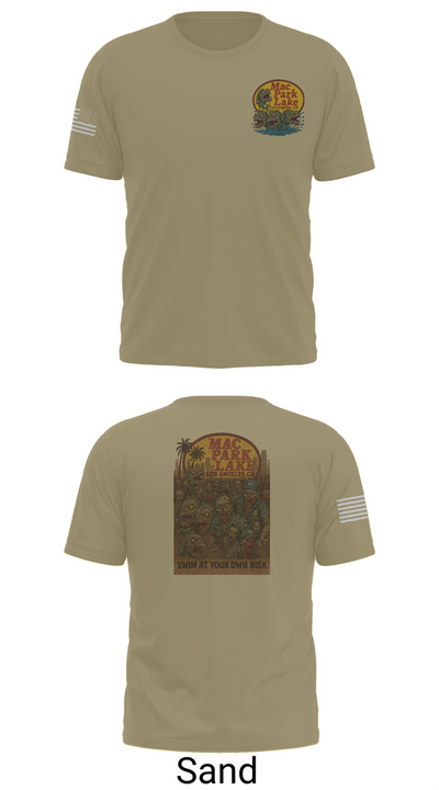 MACARTHUR PARK UNIT 16981211 Short Sleeve Performance Shirt - 91