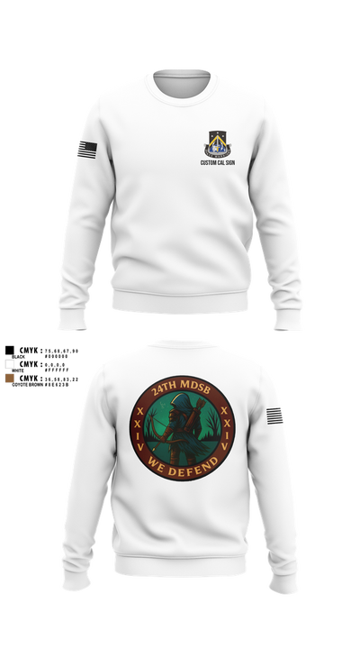 24th MDSB 11455369 Crew Neck Sweatshirt - 2
