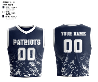 Mens Basketball Jersey, Patriots, Men's Basketball, Teamtime, Team time, sublimation, custom sports apparel, team uniforms, spirit wear, spiritwear, sports uniforms, custom shirts, team store, custom team store, fundraiser sports, apparel fundraiser