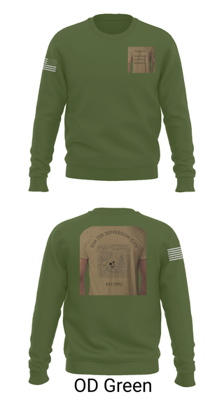Crew Neck Sweatshirt, Jefferson City, , Teamtime, Team time, sublimation, custom sports apparel, team uniforms, spirit wear, spiritwear, sports uniforms, custom shirts, team store, custom team store, fundraiser sports, apparel fundraiser