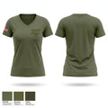 Homeland Security & Intelligence Unit Women's Short Sleeve V-neck Shirt - 1