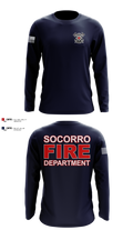 Socorro fire department  Long Sleeve Performance Shirt 1