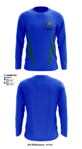 Triple Spiral Isshinryu Karate 62887610 Long Sleeve Performance Shirt 2