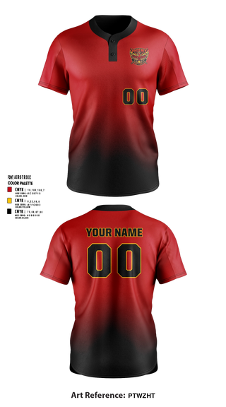 Two Button Softball Jersey, Phoenix Softball, Softball, Teamtime, Team time, sublimation, custom sports apparel, team uniforms, spirit wear, spiritwear, sports uniforms, custom shirts, team store, custom team store, fundraiser sports, apparel fundraiser