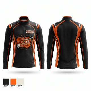 Quarter Zip Jacket, Carson Valley Wildcats, Wrestling, Teamtime, Team time, sublimation, custom sports apparel, team uniforms, spirit wear, spiritwear, sports uniforms, custom shirts, team store, custom team store, fundraiser sports, apparel fundraiser