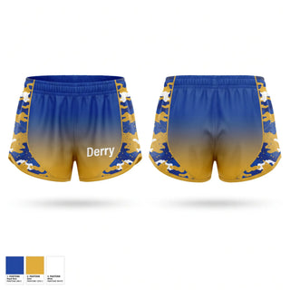 Womens Shorts, Derry, Softball, Teamtime, Team time, sublimation, custom sports apparel, team uniforms, spirit wear, spiritwear, sports uniforms, custom shirts, team store, custom team store, fundraiser sports, apparel fundraiser