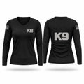 K9 2951 Women's Long Sleeve V-neck Shirt - 1