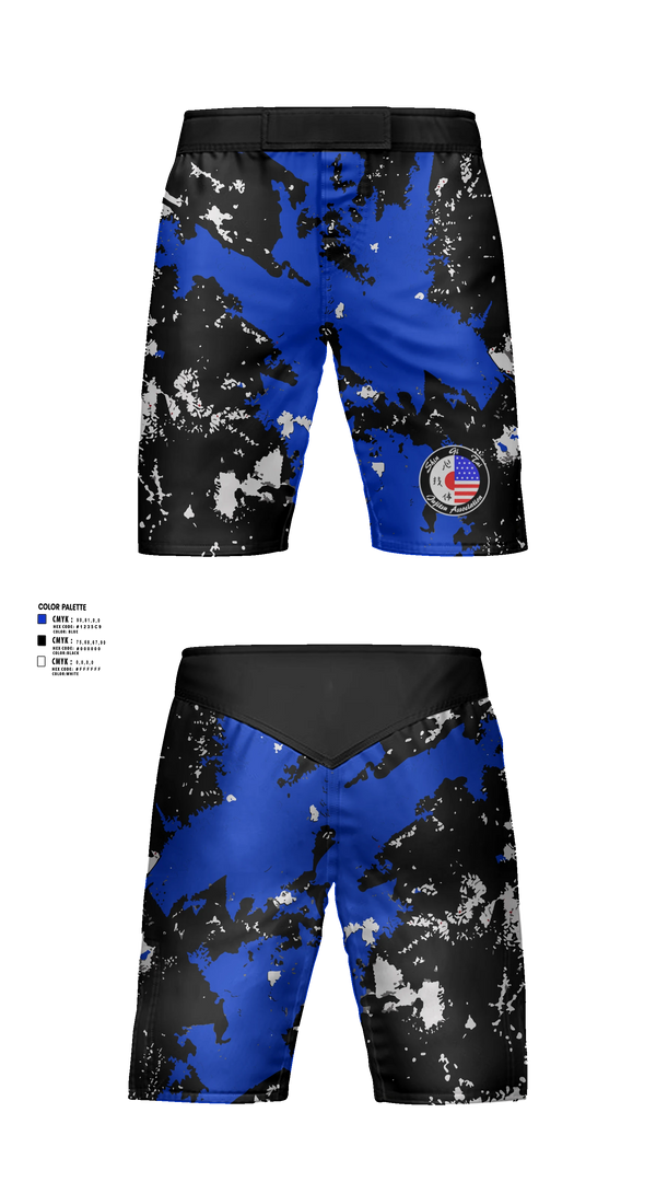 Fight Shorts, Mansfield Martial Arts Center, , Teamtime, Team time, sublimation, custom sports apparel, team uniforms, spirit wear, spiritwear, sports uniforms, custom shirts, team store, custom team store, fundraiser sports, apparel fundraiser