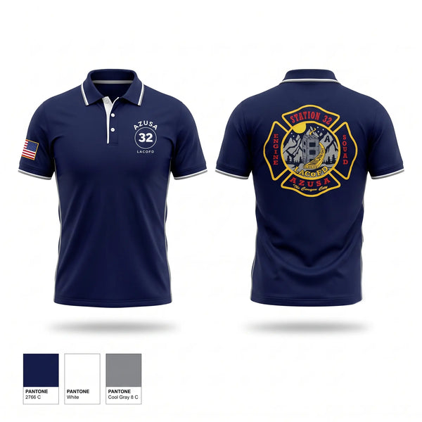 Short Sleeve Performance Polo, 32, Fire Department, Teamtime, Team time, sublimation, custom sports apparel, team uniforms, spirit wear, spiritwear, sports uniforms, custom shirts, team store, custom team store, fundraiser sports, apparel fundraiser