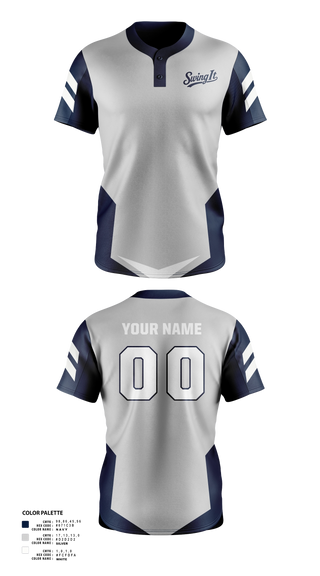 Two Button Softball Jersey, Swing It Fastpitch, Softball, Teamtime, Team time, sublimation, custom sports apparel, team uniforms, spirit wear, spiritwear, sports uniforms, custom shirts, team store, custom team store, fundraiser sports, apparel fundraiser