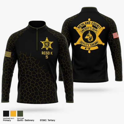 RCSD K9 14100793 Quarter Zip Jacket - 1