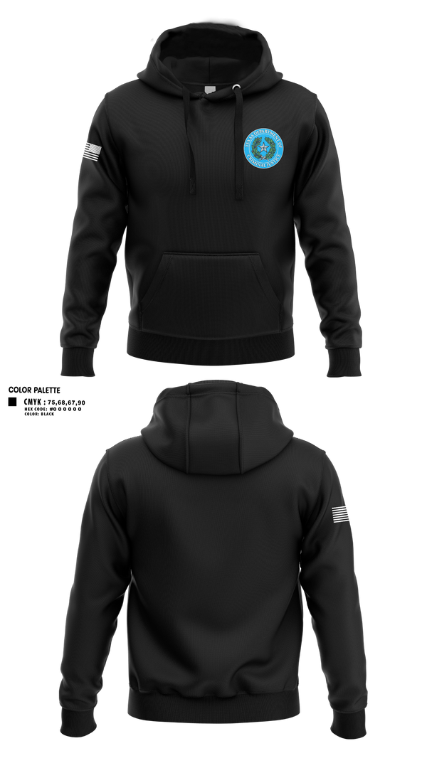 Hoodie, Gary Job Corps, Police, Teamtime, Team time, sublimation, custom sports apparel, team uniforms, spirit wear, spiritwear, sports uniforms, custom shirts, team store, custom team store, fundraiser sports, apparel fundraiser