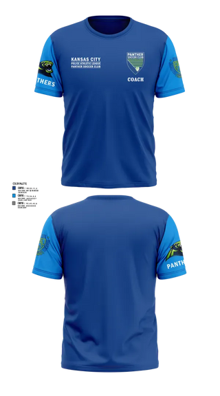 Short Sleeve Performance Shirt, Kansas City Missouri Police Athletic League Panthers (Soccer), Spirit Store, Teamtime, Team time, sublimation, custom sports apparel, team uniforms, spirit wear, spiritwear, sports uniforms, custom shirts, team store, custom team store, fundraiser sports, apparel fundraiser