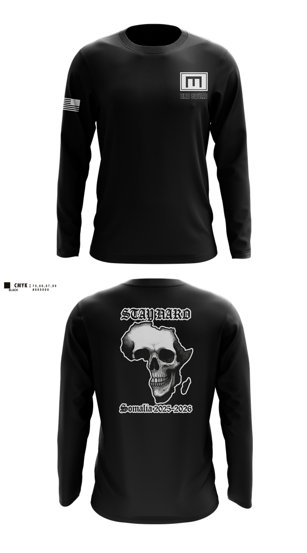 Long Sleeve Performance Shirt, 180th ESC, Army, Teamtime, Team time, sublimation, custom sports apparel, team uniforms, spirit wear, spiritwear, sports uniforms, custom shirts, team store, custom team store, fundraiser sports, apparel fundraiser