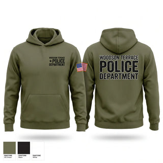 Hoodie, Woodson Terrace Police Department, Police, Teamtime, Team time, sublimation, custom sports apparel, team uniforms, spirit wear, spiritwear, sports uniforms, custom shirts, team store, custom team store, fundraiser sports, apparel fundraiser