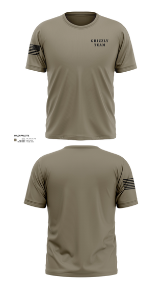Old School Cotton Feel Shirt, Grizzly Team, Army, Teamtime, Team time, sublimation, custom sports apparel, team uniforms, spirit wear, spiritwear, sports uniforms, custom shirts, team store, custom team store, fundraiser sports, apparel fundraiser