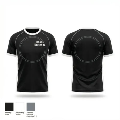 Roses United fc 95002252 Short Sleeve Performance Shirt - 1