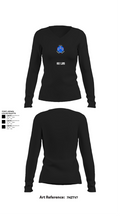 60 LRS 51747524 Women's Long Sleeve V-neck Shirt - 22