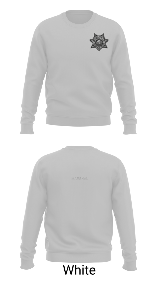 Crew Neck Sweatshirt, Sherwood valley marshals, Police, Teamtime, Team time, sublimation, custom sports apparel, team uniforms, spirit wear, spiritwear, sports uniforms, custom shirts, team store, custom team store, fundraiser sports, apparel fundraiser