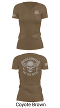 112th Signal Battalion B CO 38281413 Women's Short Sleeve V-neck Shirt - 8