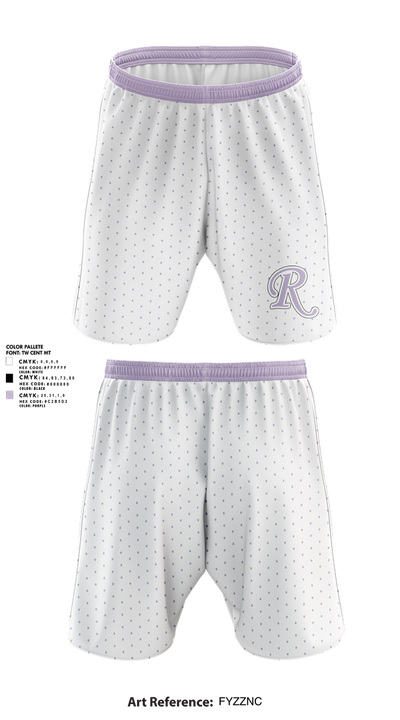 Reynoldsburg Raiders 31464727 Athletic Shorts With Pockets - 6