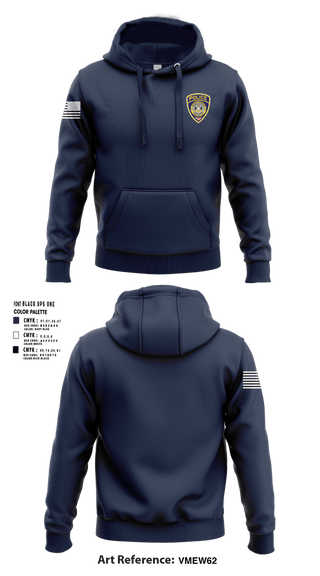 Hoodie, Spring Township Police Department, Police, Teamtime, Team time, sublimation, custom sports apparel, team uniforms, spirit wear, spiritwear, sports uniforms, custom shirts, team store, custom team store, fundraiser sports, apparel fundraiser