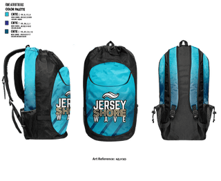 Gear Bag, Waves, , Teamtime, Team time, sublimation, custom sports apparel, team uniforms, spirit wear, spiritwear, sports uniforms, custom shirts, team store, custom team store, fundraiser sports, apparel fundraiser