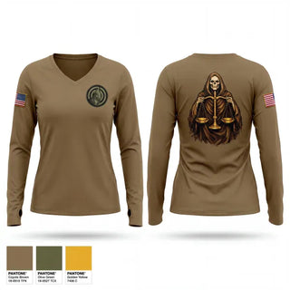 Womens Long Sleeve Vneck Shirt, Sector Intelligence Unit, Police, Teamtime, Team time, sublimation, custom sports apparel, team uniforms, spirit wear, spiritwear, sports uniforms, custom shirts, team store, custom team store, fundraiser sports, apparel fundraiser