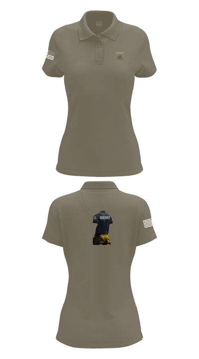 Sheriff Transportation 46102117 Women's Short Sleeve Performance Polo  - 71