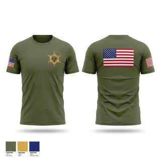 Short Sleeve Performance Shirt, Del Norte County Sheriff's Office, Police, Teamtime, Team time, sublimation, custom sports apparel, team uniforms, spirit wear, spiritwear, sports uniforms, custom shirts, team store, custom team store, fundraiser sports, apparel fundraiser