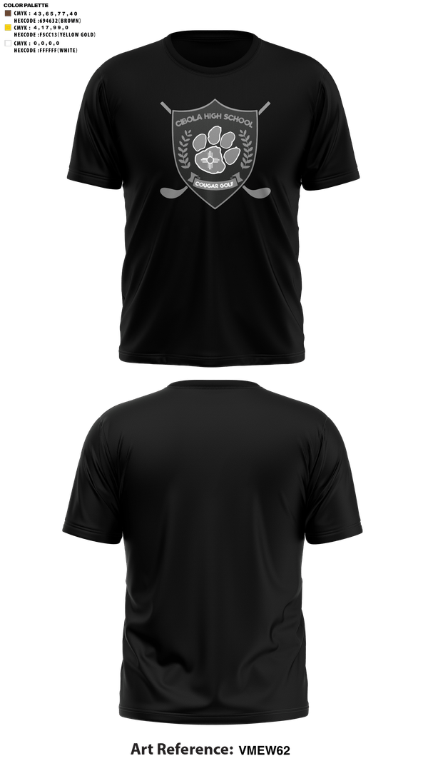 Short Sleeve Performance Shirt, Cibola High School Golf, Golf, Teamtime, Team time, sublimation, custom sports apparel, team uniforms, spirit wear, spiritwear, sports uniforms, custom shirts, team store, custom team store, fundraiser sports, apparel fundraiser