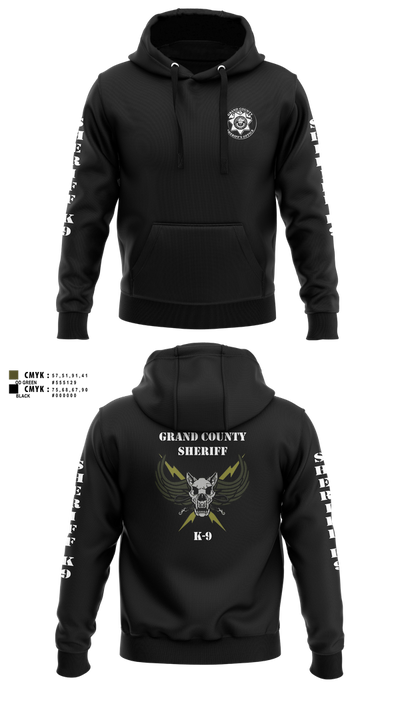 GCSO K9 Hoodie - 116