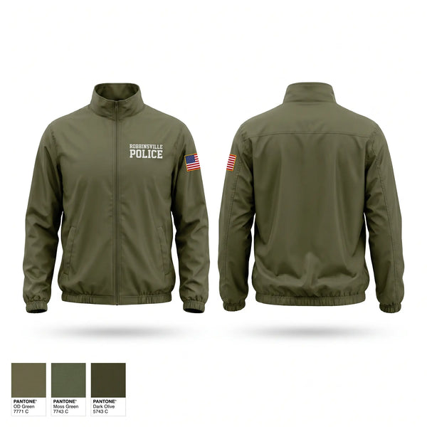 Windbreaker, Robbinsville Police, Police, Teamtime, Team time, sublimation, custom sports apparel, team uniforms, spirit wear, spiritwear, sports uniforms, custom shirts, team store, custom team store, fundraiser sports, apparel fundraiser
