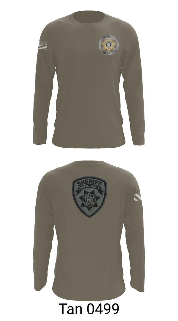 Long Sleeve Performance Shirt, School Resource Officer, Police, Teamtime, Team time, sublimation, custom sports apparel, team uniforms, spirit wear, spiritwear, sports uniforms, custom shirts, team store, custom team store, fundraiser sports, apparel fundraiser