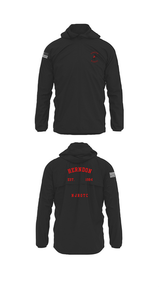 Windbreaker, Herndon HS NJROTCHerndon High School NJROTC, Spirit Store, Teamtime, Team time, sublimation, custom sports apparel, team uniforms, spirit wear, spiritwear, sports uniforms, custom shirts, team store, custom team store, fundraiser sports, apparel fundraiser