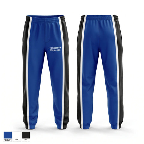 Sweatpants, Tennessee Wesleyan, Women's Basketball, Teamtime, Team time, sublimation, custom sports apparel, team uniforms, spirit wear, spiritwear, sports uniforms, custom shirts, team store, custom team store, fundraiser sports, apparel fundraiser