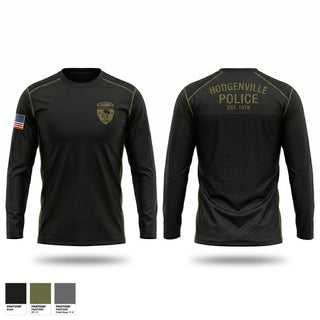 Long Sleeve Performance Shirt, Hodgenville Police Department, Police, Teamtime, Team time, sublimation, custom sports apparel, team uniforms, spirit wear, spiritwear, sports uniforms, custom shirts, team store, custom team store, fundraiser sports, apparel fundraiser