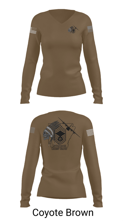 LRAFB Chiefs Group 49231806 Women's Long Sleeve V-neck Shirt - 17