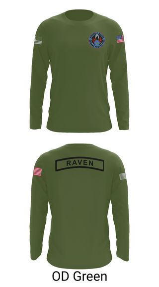 Long Sleeve Performance Shirt, Phoenix Raven Instrutor, , Teamtime, Team time, sublimation, custom sports apparel, team uniforms, spirit wear, spiritwear, sports uniforms, custom shirts, team store, custom team store, fundraiser sports, apparel fundraiser