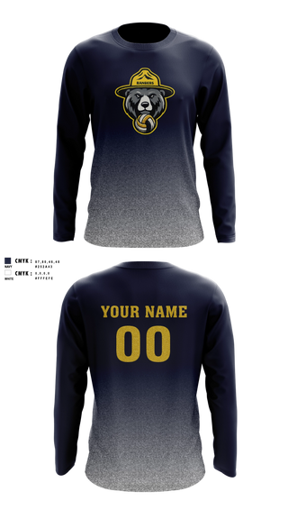 Long Sleeve Performance Shirt, Naches Valley Ranger Track & Field, Track & Field, Teamtime, Team time, sublimation, custom sports apparel, team uniforms, spirit wear, spiritwear, sports uniforms, custom shirts, team store, custom team store, fundraiser sports, apparel fundraiser