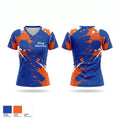 Sting Machine Women's Short Sleeve V-neck Shirt - 1