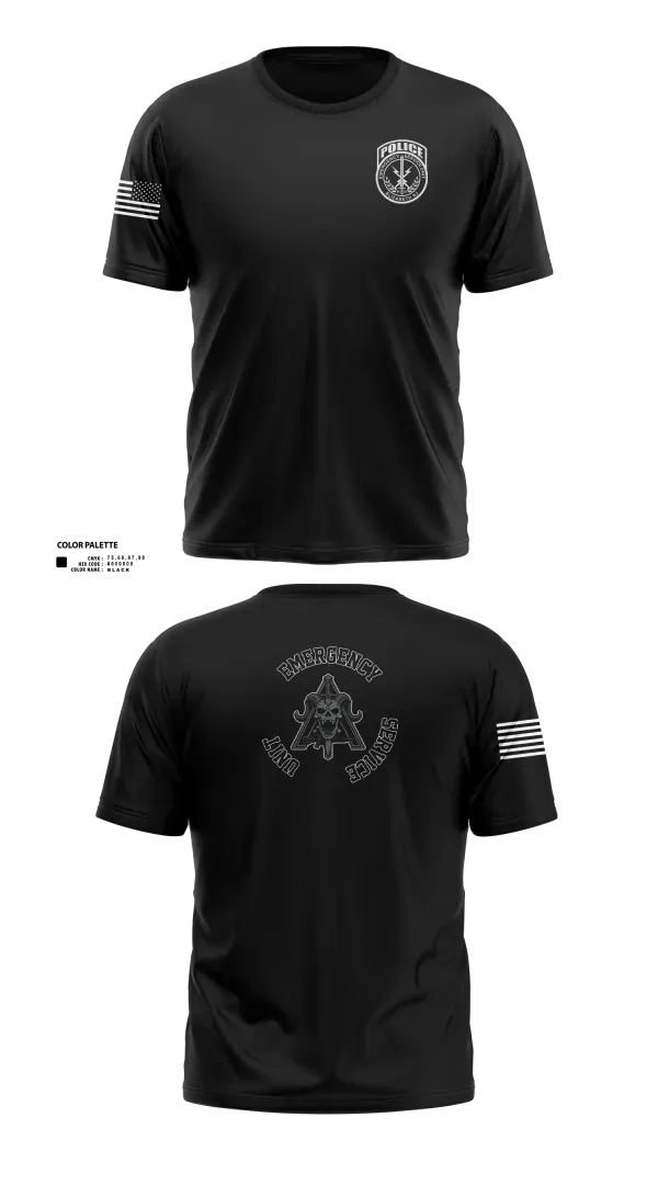 Short Sleeve Performance Shirt, Emergency Service Unit, Police, Teamtime, Team time, sublimation, custom sports apparel, team uniforms, spirit wear, spiritwear, sports uniforms, custom shirts, team store, custom team store, fundraiser sports, apparel fundraiser