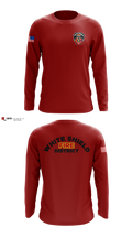 White Shield Fire Department Long Sleeve Performance Shirt 2