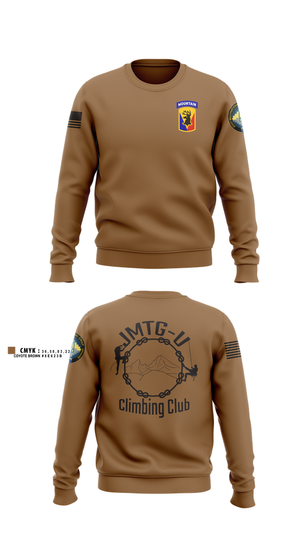Crew Neck Sweatshirt, 86th IBCT (MTN), , Teamtime, Team time, sublimation, custom sports apparel, team uniforms, spirit wear, spiritwear, sports uniforms, custom shirts, team store, custom team store, fundraiser sports, apparel fundraiser