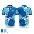Mercer Island Bluebirds 83957958 Short Sleeve Performance Polo - 1