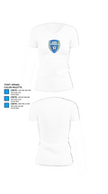 North Brunswick fire 77418856 Women's Short Sleeve V-neck Shirt - 18