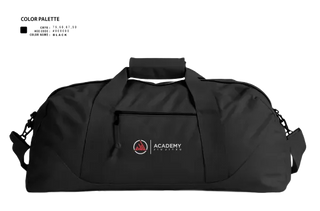 Duffle Bag, Academy Jiu Jitsu, , Teamtime, Team time, sublimation, custom sports apparel, team uniforms, spirit wear, spiritwear, sports uniforms, custom shirts, team store, custom team store, fundraiser sports, apparel fundraiser