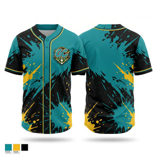 Full Button Baseball Jersey, Great Lakes Bay Game Changers 10u Bateson, Baseball, Teamtime, Team time, sublimation, custom sports apparel, team uniforms, spirit wear, spiritwear, sports uniforms, custom shirts, team store, custom team store, fundraiser sports, apparel fundraiser