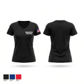 Keweenaw Bay Tribal Police Women's Short Sleeve V-neck Shirt - 1
