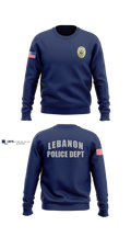 Lebanon Police Department Crew Neck Sweatshirt - 9